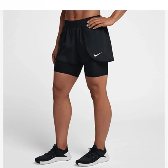 Nike Pants - Nike Flex Bliss Women's 2-in-1 Training Shorts